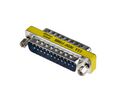 D-Sub-Adapter, D-Sub-Stecker, 25-polig - D-Sub-Stecker, 25-polig